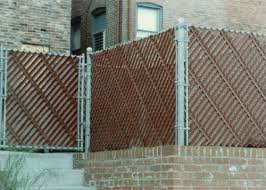 residential chainlink fence