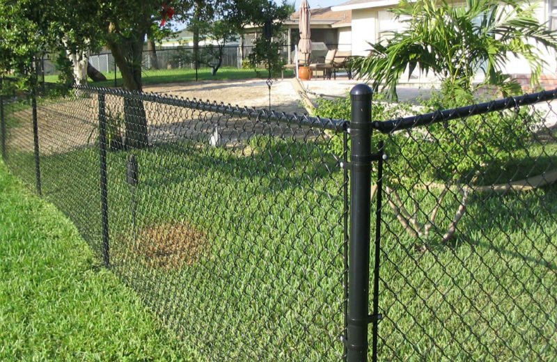 residential chainlink fence