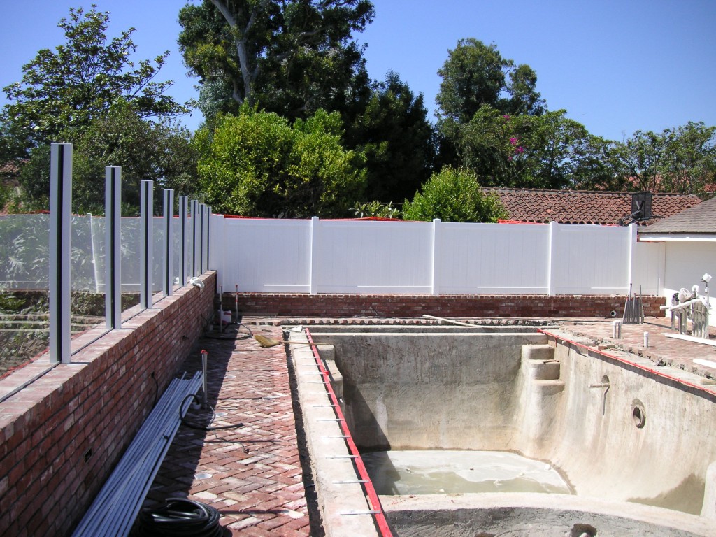 residential pool fence