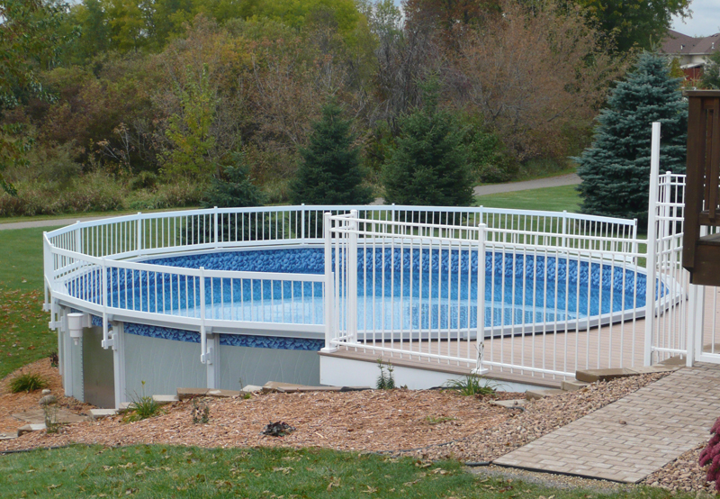 residential pool fence