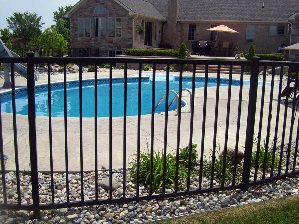 residential pool fence